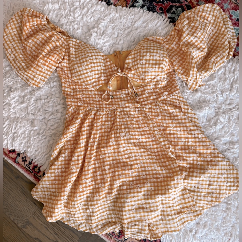 NWT SWEET LEMON BABYDOLL DRESS/ROMPER